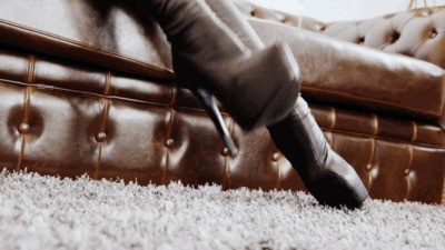 Lick My Abused Leather Boots 4k