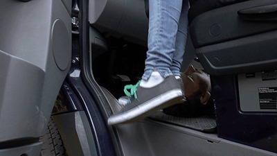 Footrest And Ashtray While Driving